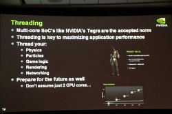 画像集#006のサムネイル/［GDC 2011］NVIDIAが「Kal-El」の動作デモを展示。直撮りムービーで性能を確認しよう