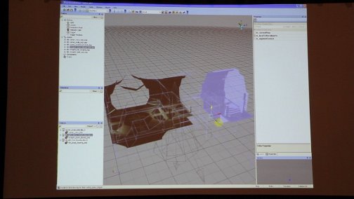 画像集#008のサムネイル/［GDC 2011］NVIDIAが「Kal-El」の動作デモを展示。直撮りムービーで性能を確認しよう