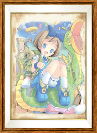 画像集#006のサムネイル/サーファーズパラダイス,4月10日のアニメチャリティイベント「Smile Heart」で出品するグッズを公開。島田フミカネ氏のリトグラフなどレア物多し