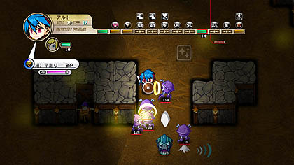 画像集#033のサムネイル/日本一ソフトウェア,新作ファンタジーRPG「迷宮塔路レガシスタ」を2012年3月15日に発売。ファンタジー世界を舞台に,かわいいキャラが大冒険