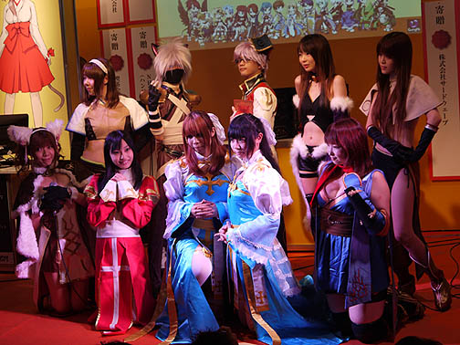 画像集#010のサムネイル/［TGS 2010］「ラグナロクオンライン」コスプレイベントもあったWebMoneyブース最終日レポート