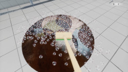 画像ギャラリー No.003のサムネイル画像 / インクリメンタル掃除シム「絨毯を洗うゲーム」，Steamストアページを公開。シンプルな作業における爽快感と成長要素を楽しめる
