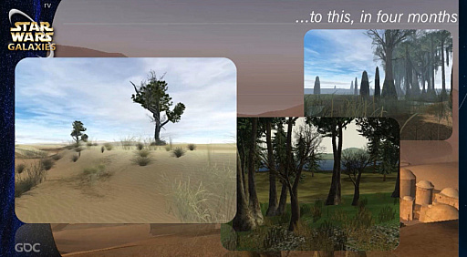 画像集#007のサムネイル/［GDC 2021］クラシックゲーム・ポストモーテムに「スター・ウォーズ ギャラクシーズ」が登場。ゲーマーの期待を裏切り続けたMMORPGは，どのようにして生まれたのか