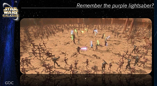 画像集#008のサムネイル/［GDC 2021］クラシックゲーム・ポストモーテムに「スター・ウォーズ ギャラクシーズ」が登場。ゲーマーの期待を裏切り続けたMMORPGは，どのようにして生まれたのか