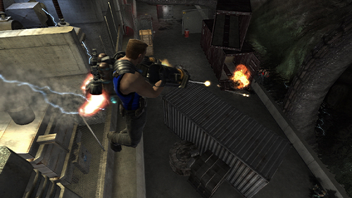 画像集#006のサムネイル/デュークだらけの暑苦しいビジュアルに期待が膨らむ。「Duke Nukem Forever」，マルチプレイモードの様子を収録したスクリーンショットを公開