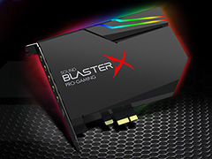 Creative,ゲーマー向けPCIeサウンドカード「Sound BlasterX AE-5」を7月下旬に国内発売