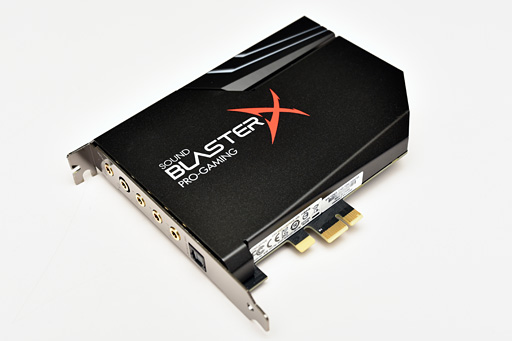 画像集 No.002のサムネイル画像 / Creative,ゲーマー向けPCIeサウンドカード「Sound BlasterX AE-5」を7月下旬に国内発売