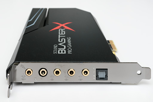 画像集 No.006のサムネイル画像 / Creative,ゲーマー向けPCIeサウンドカード「Sound BlasterX AE-5」を7月下旬に国内発売