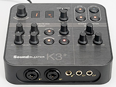 「Sound Blaster K3+」レビュー。「ほぼミキサー」な見た目のUSBサウンドデバイスはゲーム配信に使えるのか