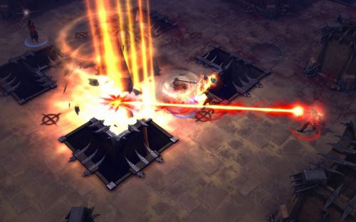 画像集#010のサムネイル/「Diablo III」のキャラクタークラス“Demon Hunter”のインプレッションを掲載。敵同士をチェーンでつなぎ，攻撃を食らわせよう