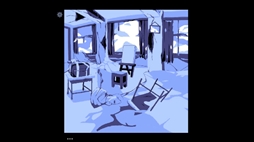画像ギャラリー No.006のサムネイル画像 / 海の底に沈んでしまった島を舞台にしたポイント＆クリックADV「水彩画は水底に沈む」，Steamで配信開始。少女2人の旅を手助けする