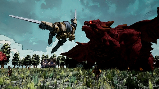 画像ギャラリー No.001のサムネイル画像 / 巨大ロボでファンタジーの魔獣と戦うアクションRPG「Mecha Legends」，カスタマイズ要素やAI戦闘を紹介する最新映像を公開