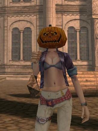 画像集#001のサムネイル/「GUNZWEI」ハロウィンでかぼちゃ頭の限定アイテムを手に入れよう