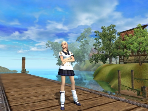 画像集#003のサムネイル/「YS Online」，クエストをクリアすると“夏服”コスチュームが