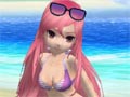 「スカッとゴルフ パンヤ」ガチャッとポンタに夏恒例の新作水着が登場。装備アイテム「スイカ頭」がもらえるキャンペーンも開催