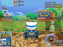 画像集#005のサムネイル/ネクソン，オンラインレースゲーム「カートライダー」のサービスを4月に開始すると発表。オープンβテストは4月中旬に実施予定