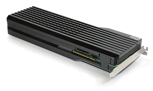 画像集#002のサムネイル/OCZ,容量1TB,読み出し速度最大600MB/sのPCIe x8接続MLC SSDをCeBIT 2009で公開