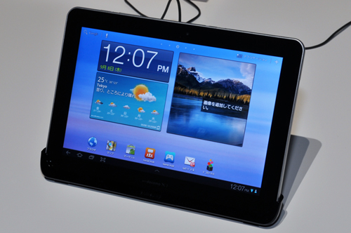 画像集#010のサムネイル/PCオンラインゲームがAndroidタブレットでプレイ可能になる&#33;&#63;　ドコモ「Xi」対応タブレット発表会レポート