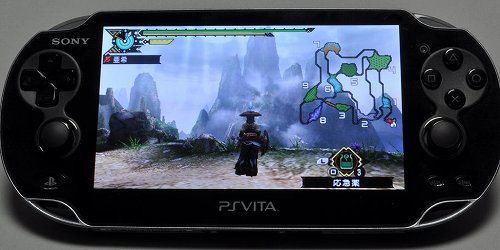 画像集#004のサムネイル/VitaでPSP用ソフトをプレイするとちょっと快適かも。「モンスターハンターポータブル 3rd」を動かしてみた