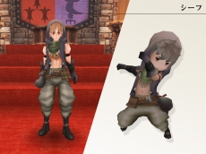 画像集#004のサムネイル/「FEZ」,3DSソフト「BRAVELY DEFAULT」とのコラボが本日開始。登場キャラの各ボイスチケットや,“ジョブ”の見ためをモチーフにした防具などが実装
