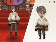 画像集#008のサムネイル/「FEZ」,3DSソフト「BRAVELY DEFAULT」とのコラボが本日開始。登場キャラの各ボイスチケットや,“ジョブ”の見ためをモチーフにした防具などが実装
