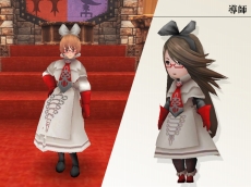 画像集#016のサムネイル/「FEZ」,3DSソフト「BRAVELY DEFAULT」とのコラボが本日開始。登場キャラの各ボイスチケットや,“ジョブ”の見ためをモチーフにした防具などが実装