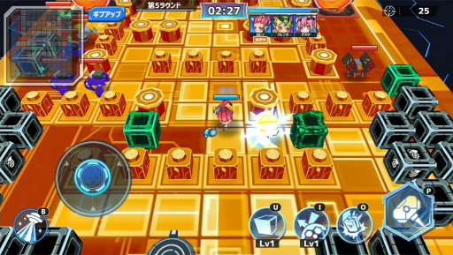 画像集#005のサムネイル/新作HTML5ゲーム「バトルオブボックス」が777TOWN.netで正式サービス開始。コンピュータウイルスの少女たちが戦う対戦アクション
