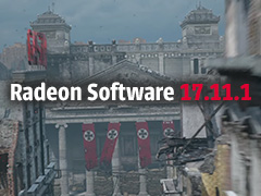 「Radeon Software Crimson ReLive Edition 17.11.1」登場。「CoD: WWII」最適化版は多岐にわたるバグ修正も目を惹く