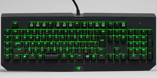 画像集#005のサムネイル/Razer独自の「緑軸」「オレンジ軸」メカニカルキースイッチは買いか？ ゲーマー向けキーボード「BlackWidow」の新モデルをテスト