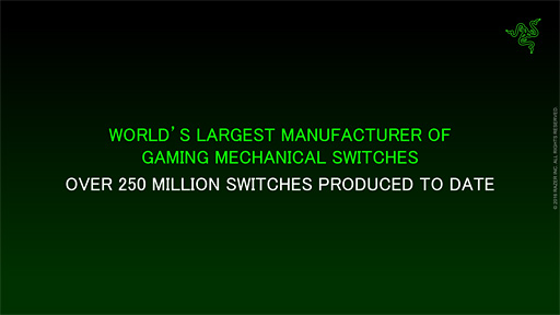 画像集 No.016のサムネイル画像 / Razerに聞くゲーマー向けキーボード新モデル「BlackWidow X」。オリジナルキースイッチは“第2世代”に