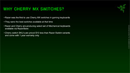 画像集 No.021のサムネイル画像 / Razerに聞くゲーマー向けキーボード新モデル「BlackWidow X」。オリジナルキースイッチは“第2世代”に