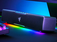 Razer,幅40cmの光るサウンドバー「Leviathan V2 X」を発表。サブウーファーを省略したコンパクトモデル