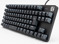 1万円前後で買いやすいLogicool製メカニカル10キーレスキーボード「G413 TKL SE」を写真でチェック