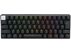 光学式キースイッチ採用の60%ワイヤレスキーボード「PRO X 60」がロジクールから5月16日に国内発売決定