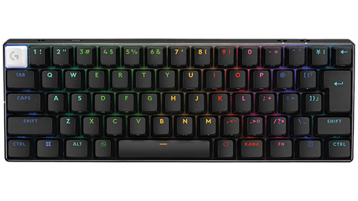 画像集 No.002のサムネイル画像 / 光学式キースイッチ採用の60％ワイヤレスキーボード「PRO X 60」がロジクールから5月16日に国内発売決定