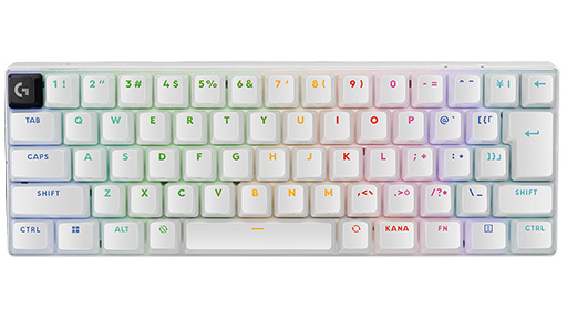 画像集 No.003のサムネイル画像 / 光学式キースイッチ採用の60％ワイヤレスキーボード「PRO X 60」がロジクールから5月16日に国内発売決定