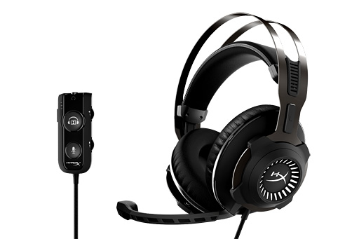 画像集 No.002のサムネイル画像 / ［CES 2017］HyperX，新型ヘッドセット「Cloud Revolver S」。ドライバレスでDolbyベースの7.1chサラウンドサウンドに対応