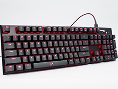 「HyperX Alloy FPS Mechanical Gaming Keyboard」レビュー。フローティングデザイン採用のCherry MX搭載モデル,その実力は