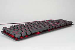 画像集 No.005のサムネイル画像 / 「HyperX Alloy FPS Mechanical Gaming Keyboard」レビュー。フローティングデザイン採用のCherry MX搭載モデル，その実力は