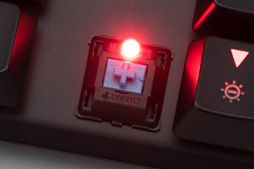 画像集 No.022のサムネイル画像 / 「HyperX Alloy FPS Mechanical Gaming Keyboard」レビュー。フローティングデザイン採用のCherry MX搭載モデル，その実力は