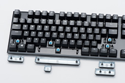 画像集 No.024のサムネイル画像 / 「HyperX Alloy FPS Mechanical Gaming Keyboard」レビュー。フローティングデザイン採用のCherry MX搭載モデル，その実力は