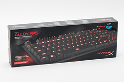 画像集 No.026のサムネイル画像 / 「HyperX Alloy FPS Mechanical Gaming Keyboard」レビュー。フローティングデザイン採用のCherry MX搭載モデル，その実力は