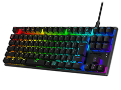 HyperX,独自キースイッチ採用キーボード「Alloy Origins」の10キーレスモデルと光るマウスパッドを国内発売