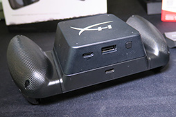 画像集#014のサムネイル/HyperX,Qi充電機能付きのヘッドセットやスマートフォン用グリップをCES 2020で発表。実機を写真でチェックしてみよう
