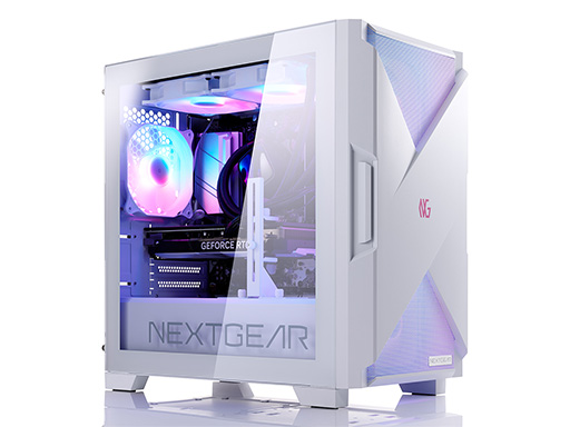 画像集 No.001のサムネイル画像 / 白色PCケースとアドレサブルRGB LEDファン採用のゲーマー向けPCがマウスから発売に