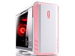 鮮やかなホワイト筐体の新PCケースを採用するミニタワー型PCがG TUNEから登場