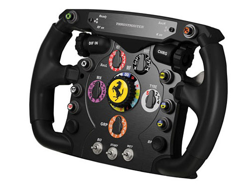 画像集#003のサムネイル/Ferrariの正式ライセンスを取得したステアリングコントローラ「Ferrari F1 Wheel Integral T500」が11月24日に発売。価格はなんと7万円超え
