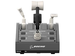 画像集#006のサムネイル/Thrustmaster，ボーイングとのコラボによるフライトコントローラやスロットルを発売