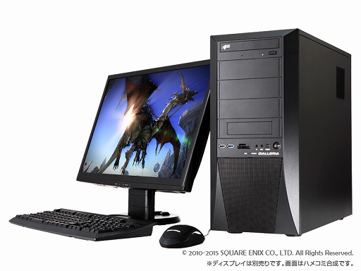 画像集 No.001のサムネイル画像 / ドスパラのFFXIV推奨PCにGTX 1080搭載モデルが加わる