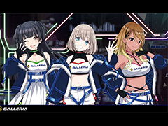 「シャニマス」のアイドルユニット「ストレイライト」とゲームPC「GALLERIA」のコラボPCが発売に